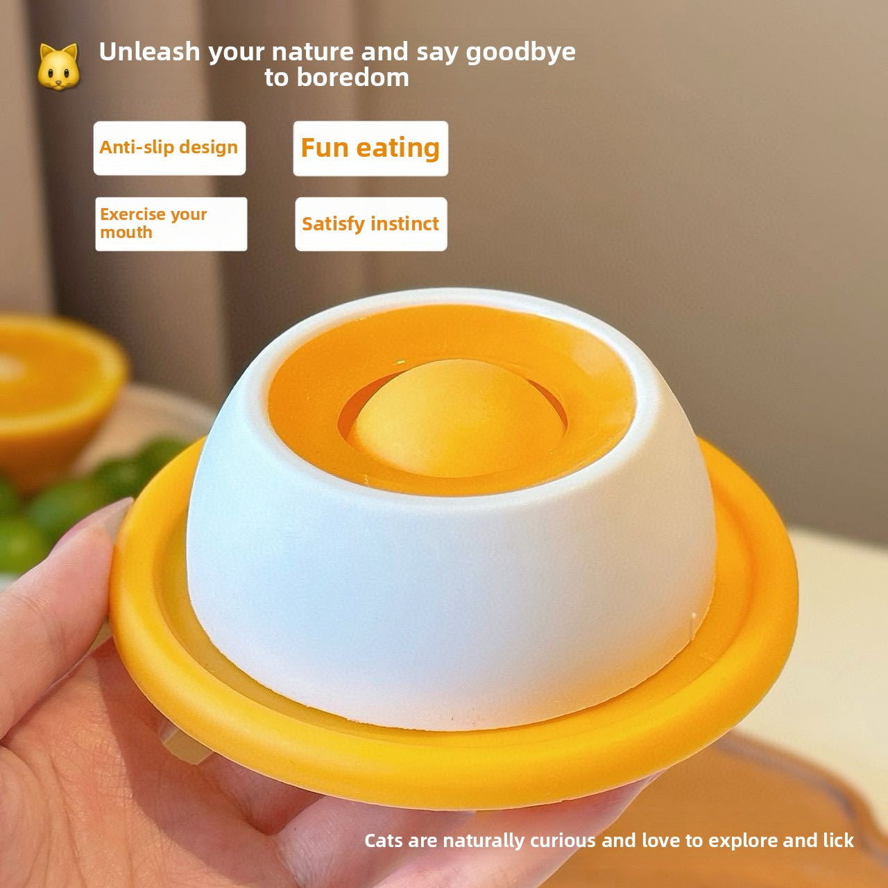 Cat & Dog Slow Feeder Toy
