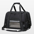 Portable Foldable Pet Carrier Bag with Fur Pad